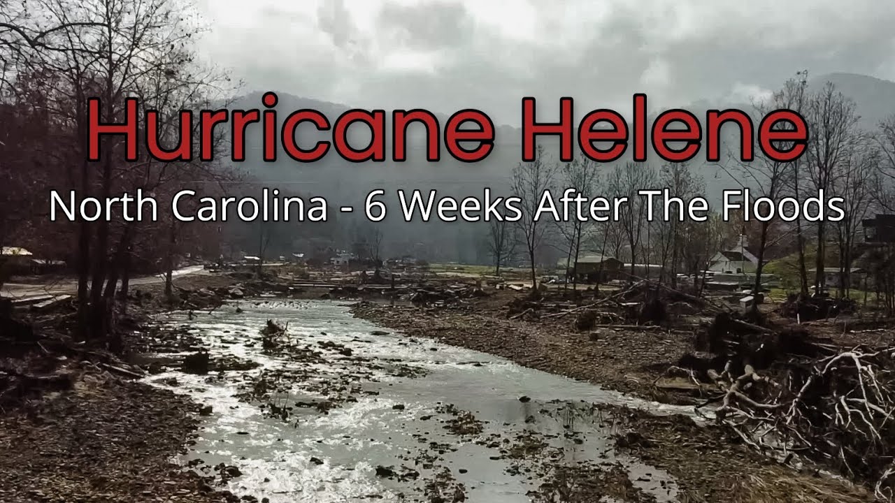 Hurricane Helene: North Carolina 6 weeks after the floods!