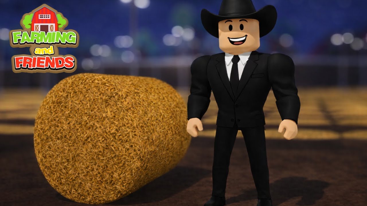 Cómo hacer pacas de heno en Roblox | Juego de amigos y agricultura
