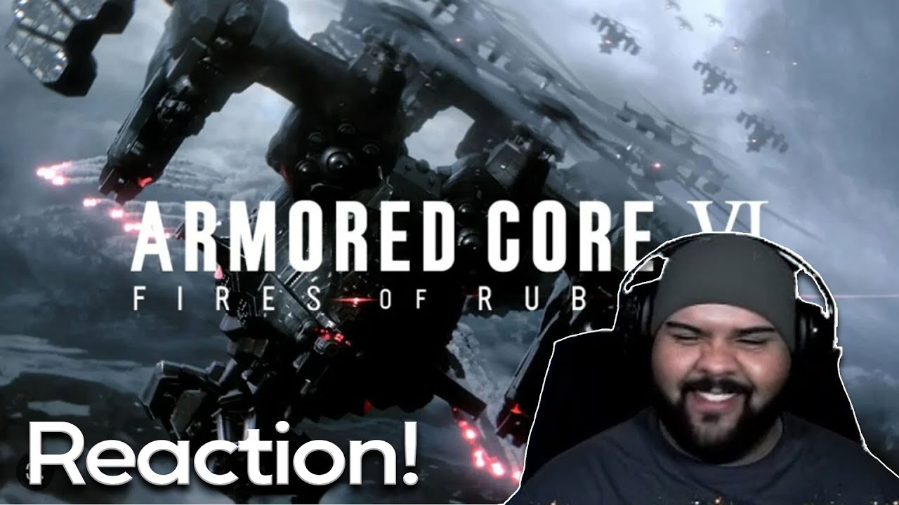 Реакция на трейлер Armored Core 6 Game Awards!