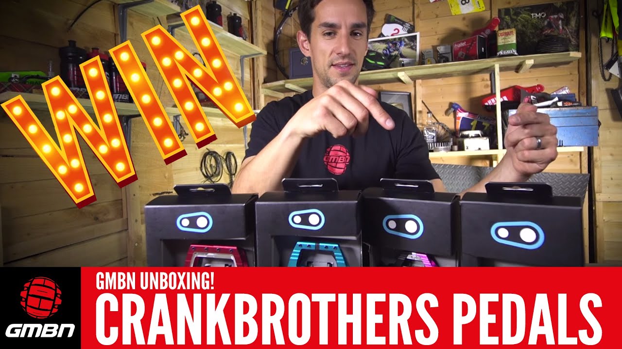 GMBN Unboxing: crankbrothers Pedals – Mallet E, Mallet DH Race, Candy 7 & Eggbeater 3 Pedals