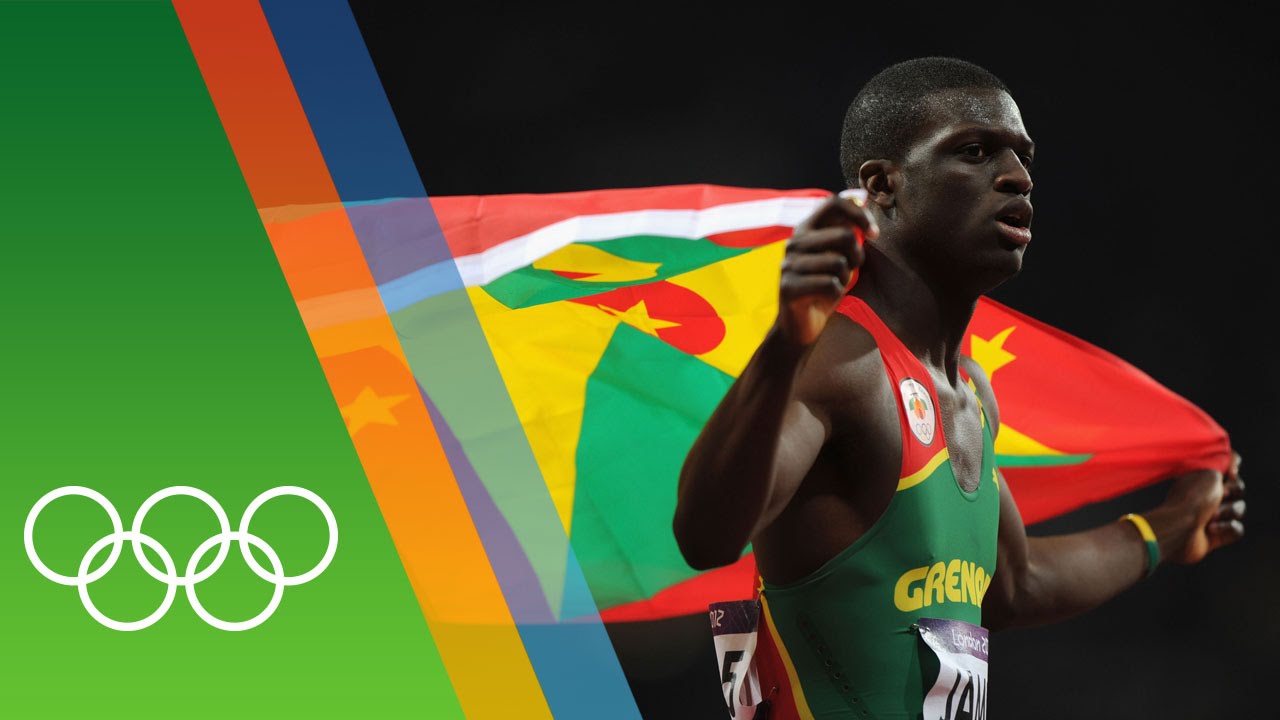 Kirani James wins Grenada's first Olympic medal | Epic Olympic Moments