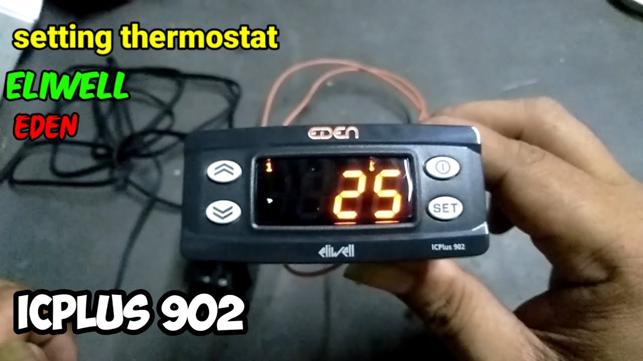 Cara Setting thermostat digital eliwell IC 902