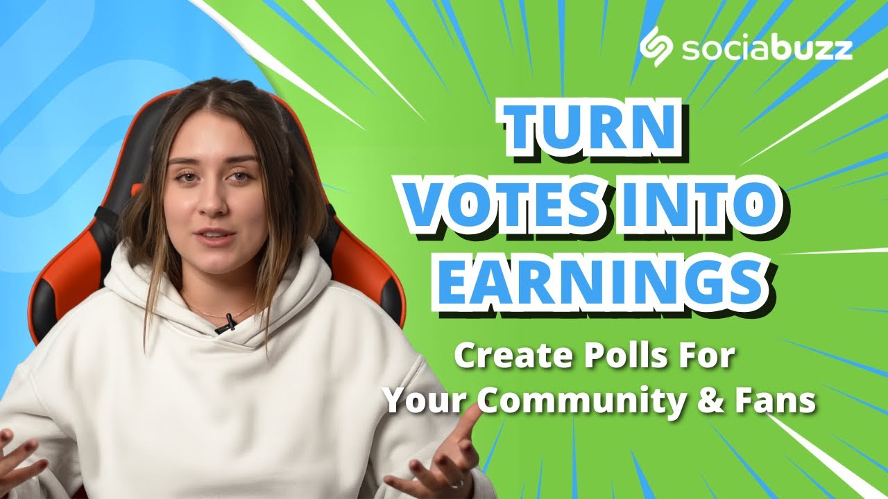 Create Polls on SociaBuzz & Turn Votes Into Earnings