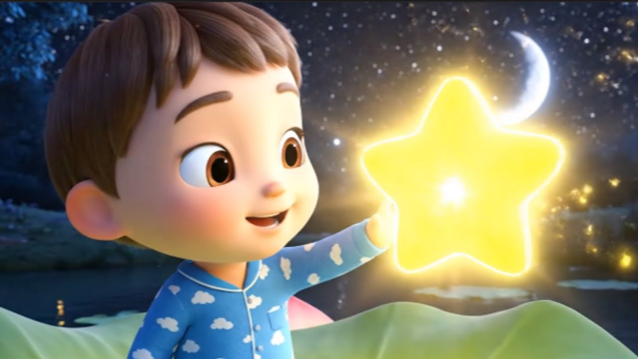 🌙 Twinkle Twinkle Little Star Lullaby | Soothing Music for Baby Sleep All Night Long