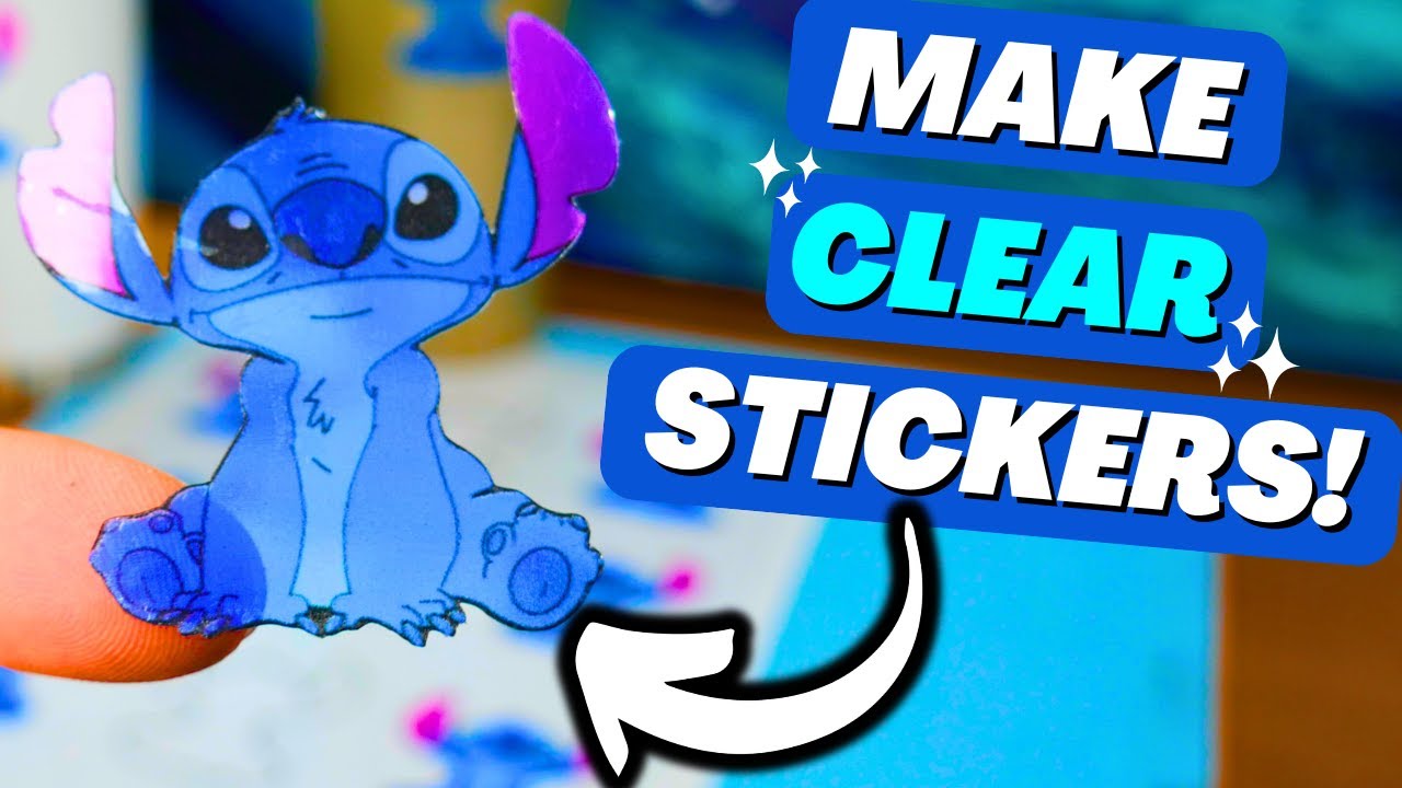 How To Make Clear Printable Vinyl Stickers