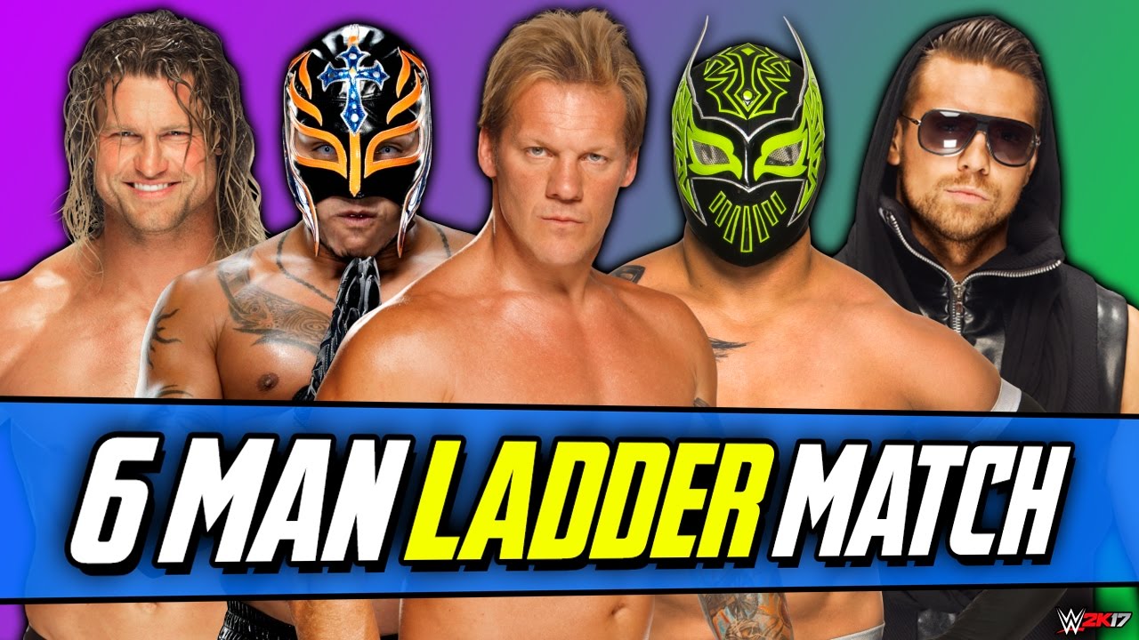 Chris Jericho vs Rey Mysterio vs The Miz vs Sin Cara vs Dolph Ziggler vs Baron Corbin - WWE RAW 2017
