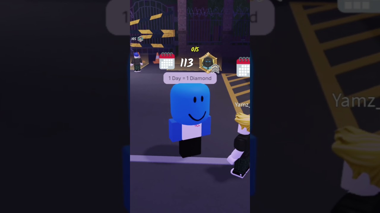Survive 1 Day = 1 Diamond!