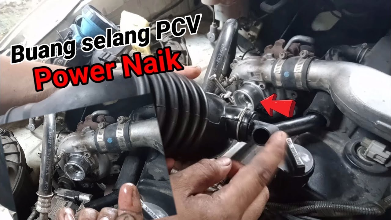 Modifikasi selang pernafasan /PCV  Innova D4D