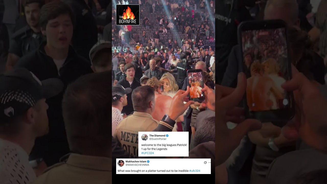 UFC 324: Dustin Poirier, Islam Makhachev react to Paddy PImblett's loss