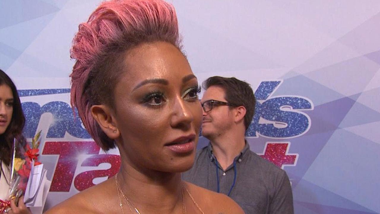 Mel B. and Simon Cowell Kiss and Make Up After Live 'AGT' Fight -- Mel Says, 'I'm Being Polite'