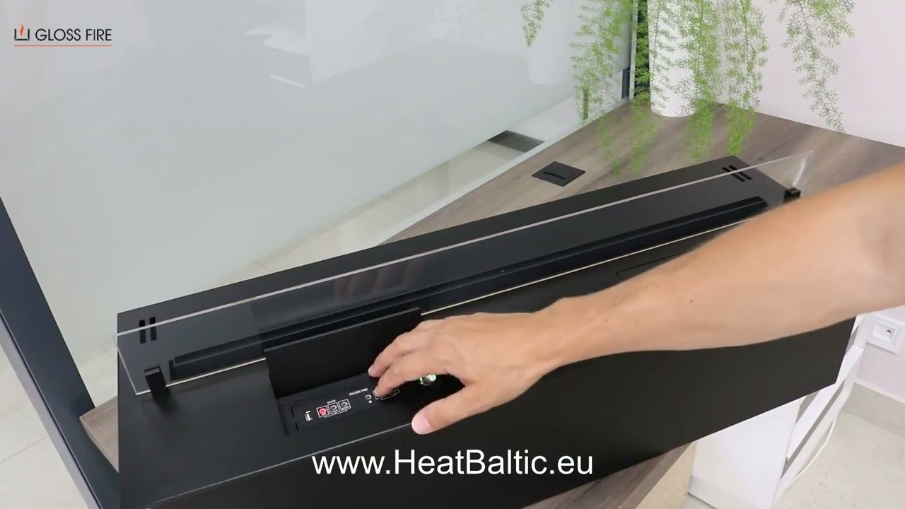 GLOSS FIRE Dalex – automatinis įmontuojamas biožidinio degiklis | Heat Baltic