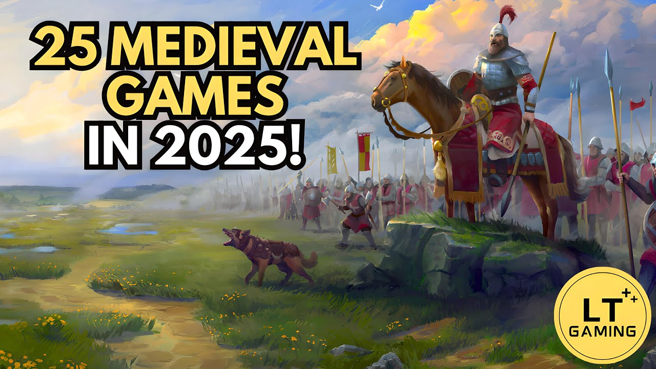 25 Must-Play MEDIEVAL Strategy Games for 2025 (RTS, 4X, Grand Strategy & More)