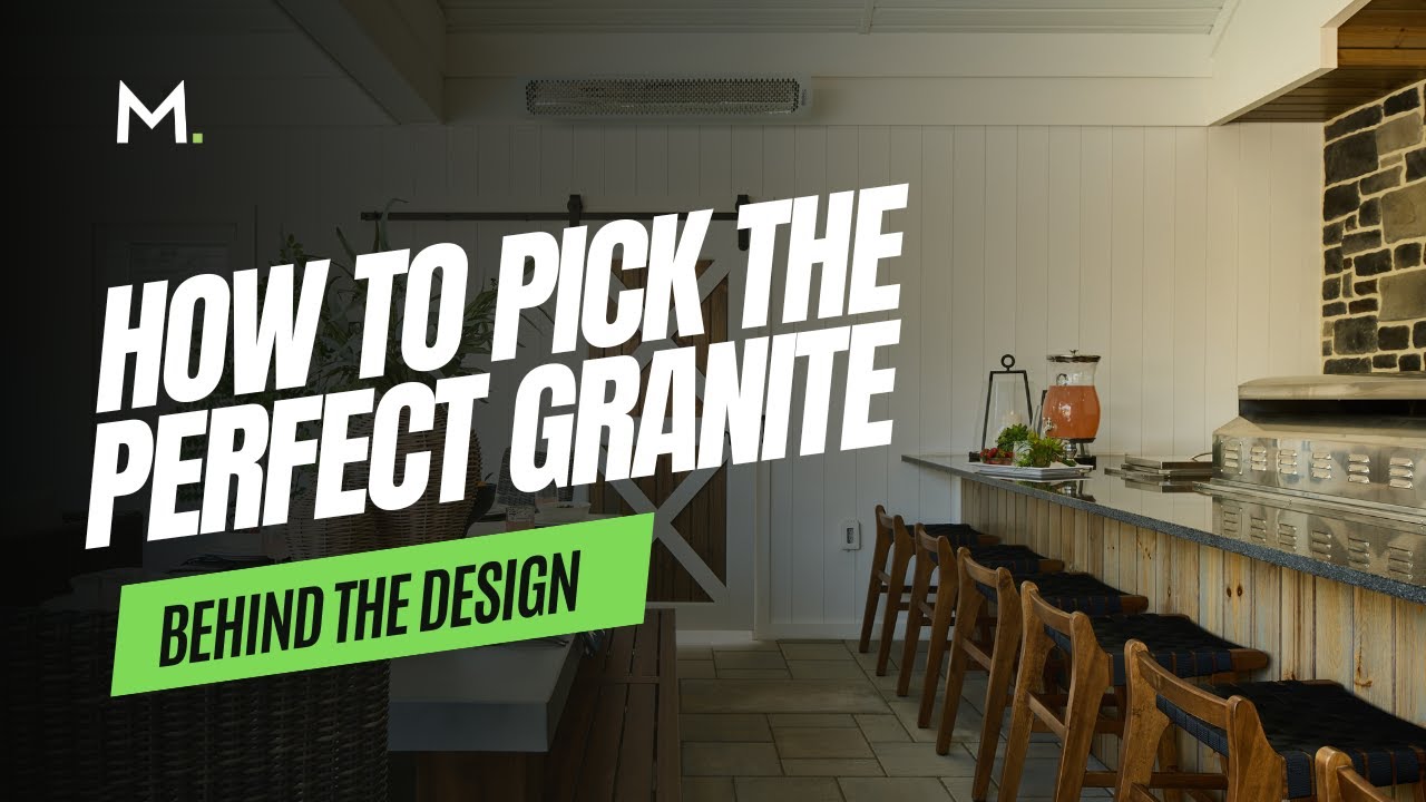 Behind the Design: How to Pick the Perfect Granite for Your Outdoor Kitchen