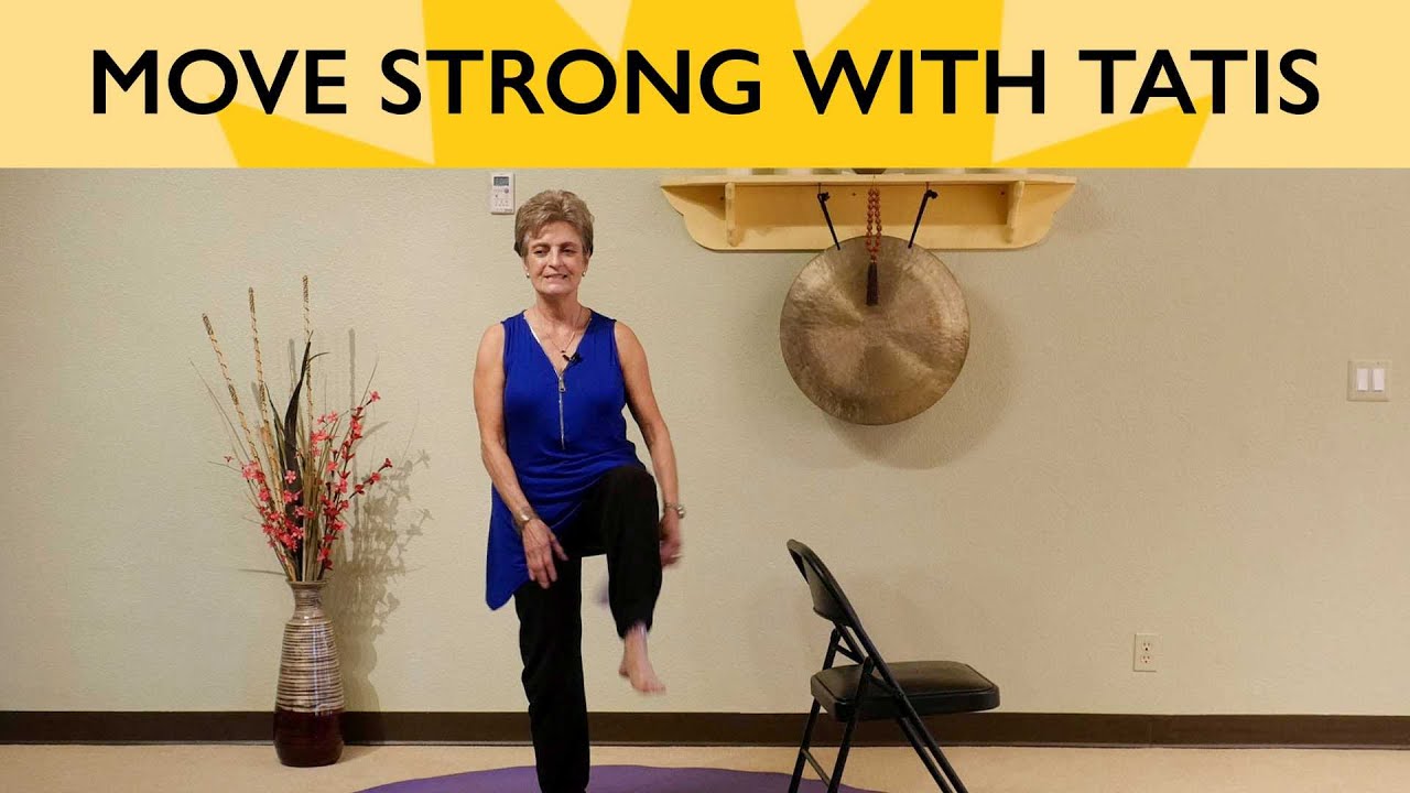 Vibrant Aging Yoga &ndash; Standing Chair Yoga with Tatis Cervantes-Aiken