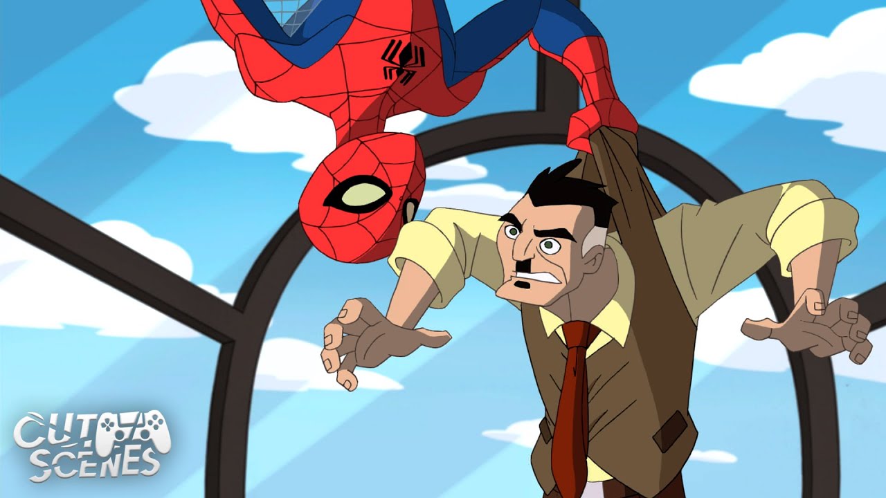 Spider-Man vs. Rhino: Saving J. Jonah Jameson | The Spectacular Spider-Man (2008)