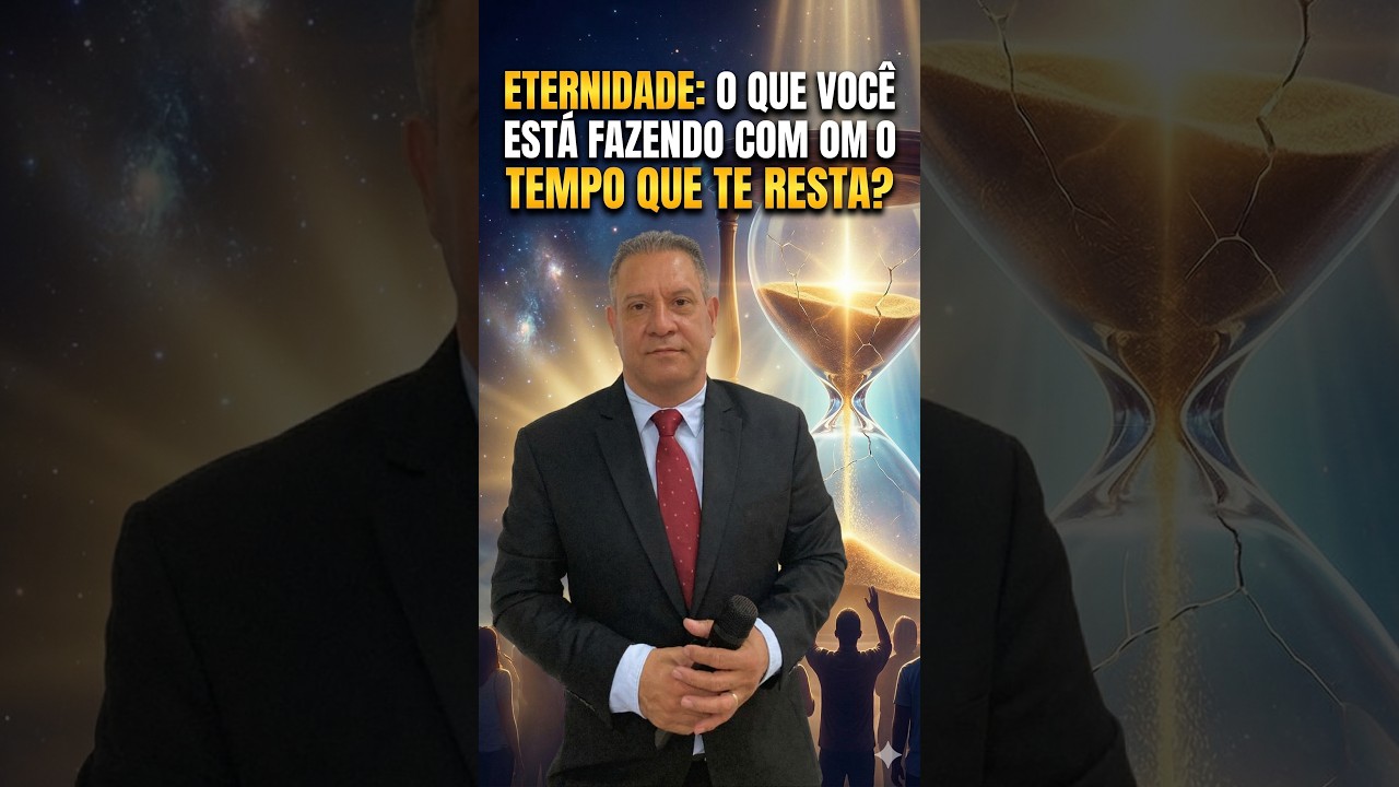 ETERNIDADE o que você está fazendo com o tempo que te resta
