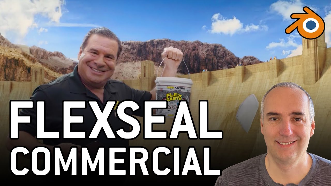 Flexseal commercial done (partially) in Blender! Making-of EP21