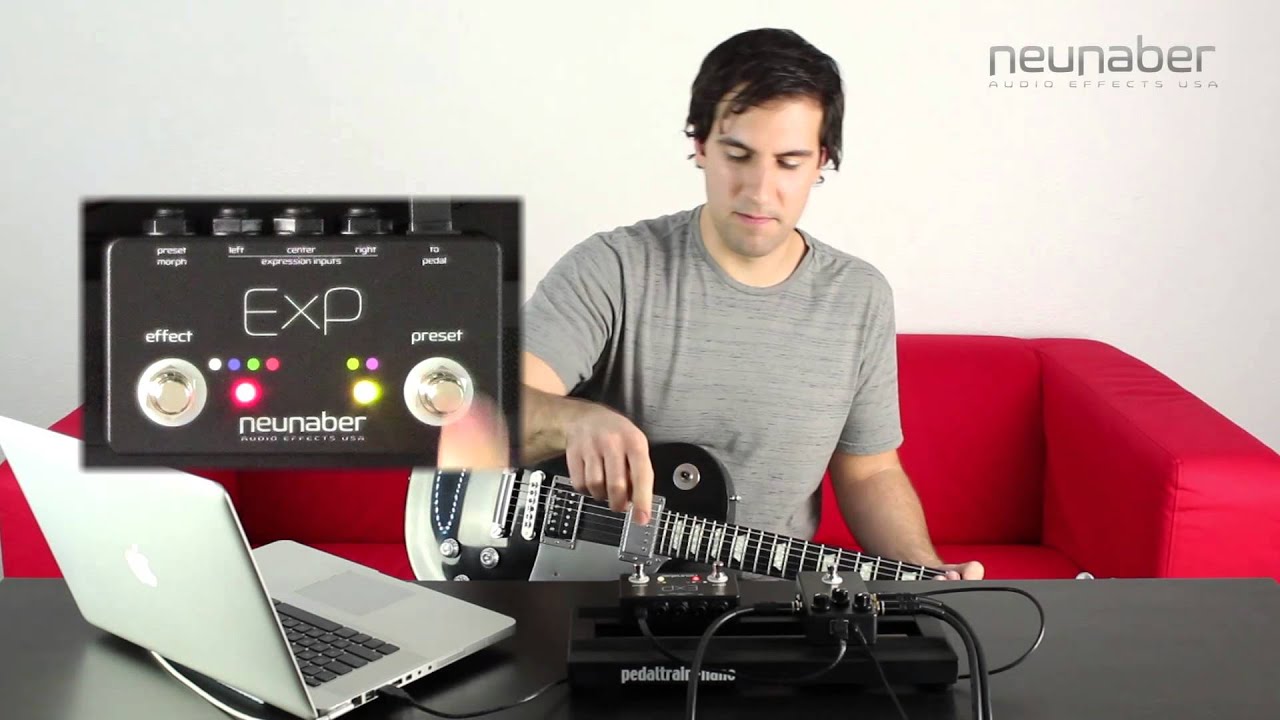 Using the ExP Controller with a Neunaber Expanse Series Pedal