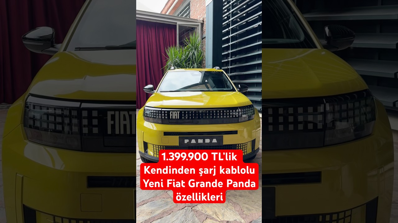 1.399.900 TL&rsquo;lik Fiat Grande Panda elektrik &ouml;zellikleri!