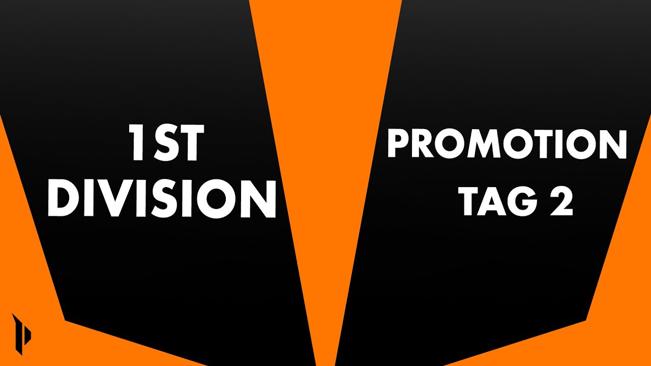 Prime League - Playoffs - 1st Division - Tag 2