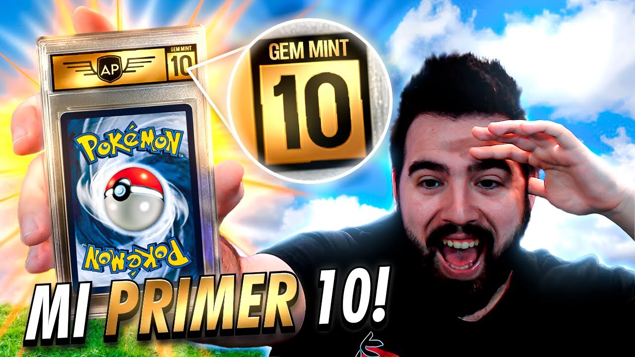 CONSIGO *MI PRIMER 10* 😱 GRADEO de CARTAS 🔥 POKÉMON TCG