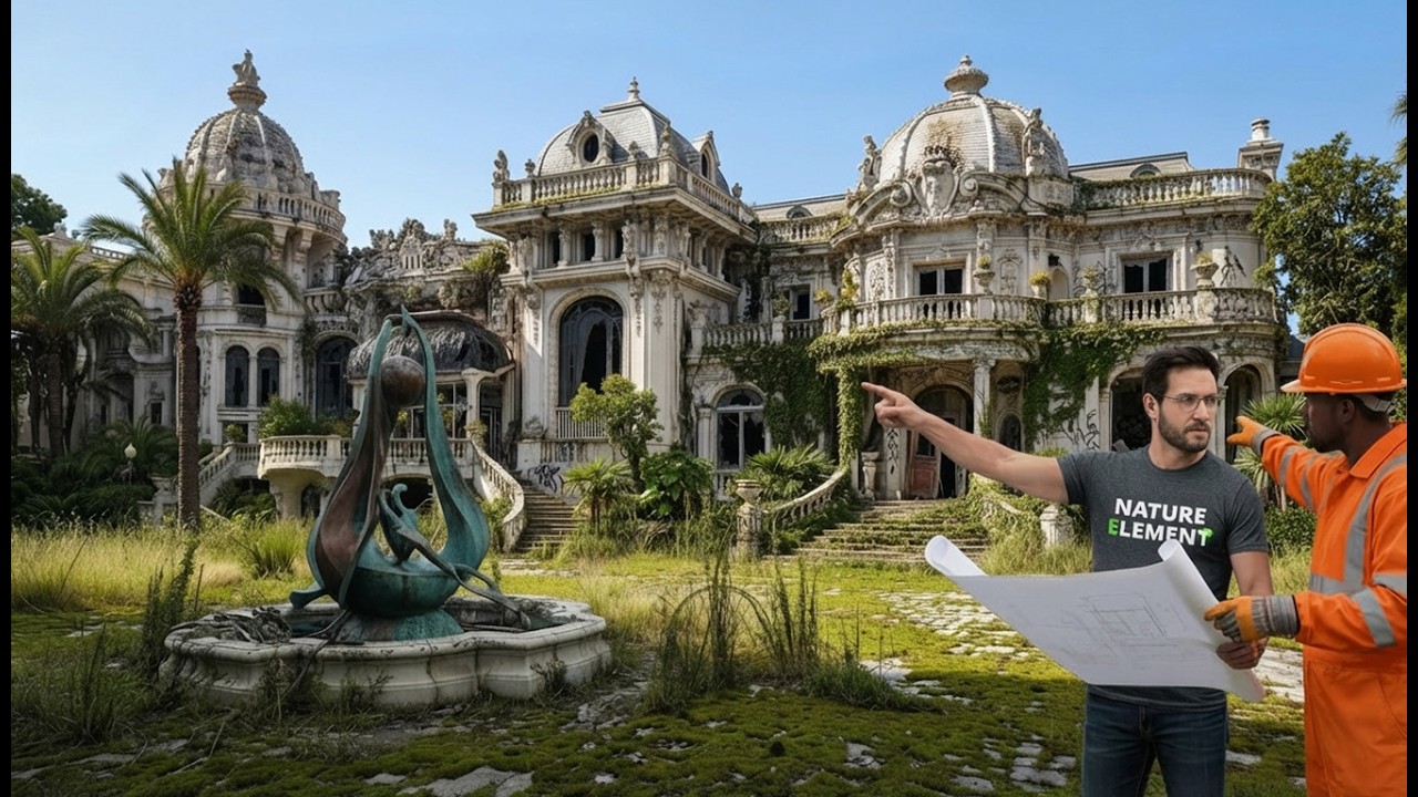 Abandoned Mansion Turned Into Epoxy Floors 8 Beautiful Floral Interior Designs  Part 1