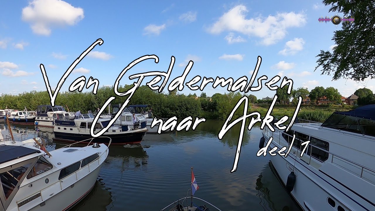 Varen in een #schilderij | #boattrip De Linge  #geldermalsen richting #Arkel | Varen met de Lithakia