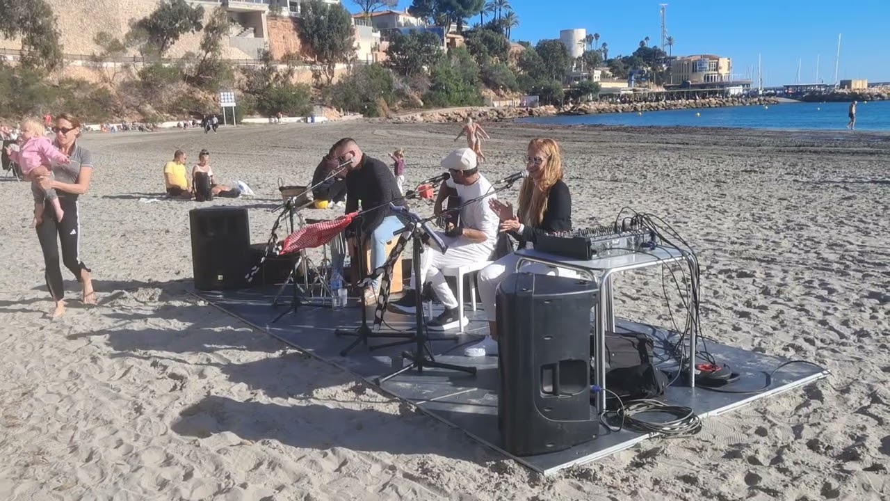 Muzyka na plaży w Cabo Roig 10.01.2026 godzina 15.30