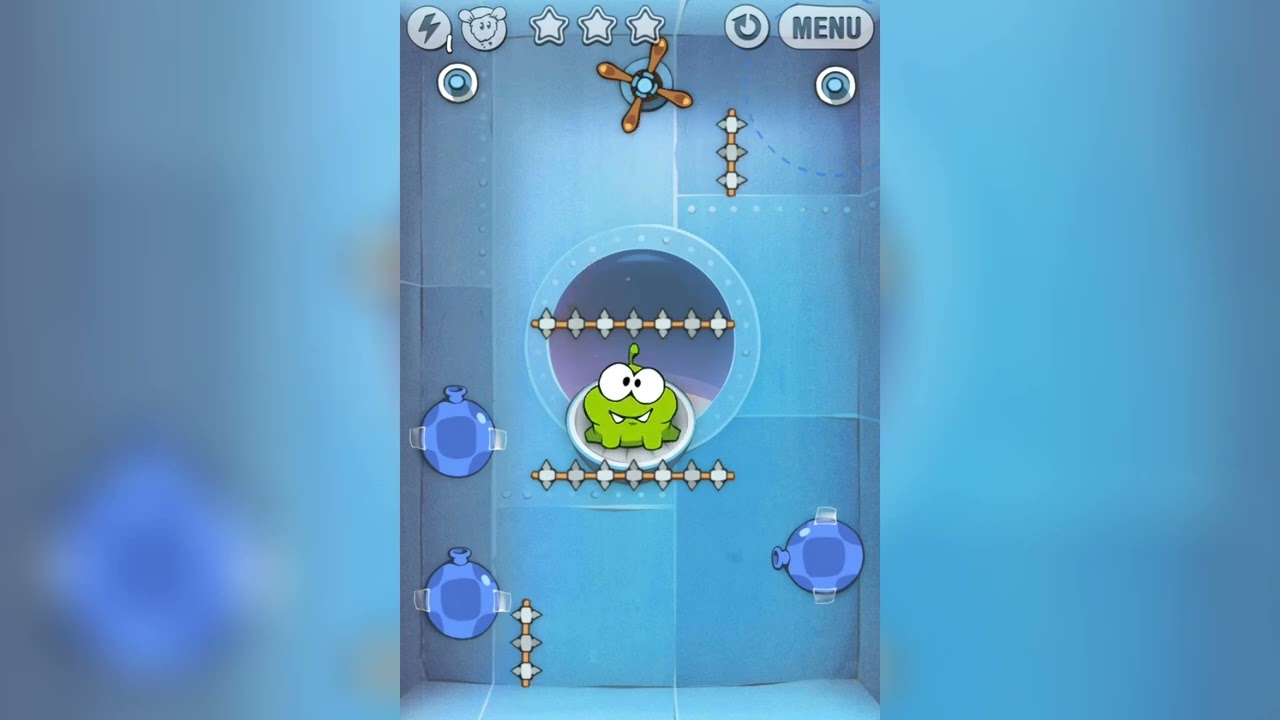 Cut the Rope 8. Cosmic Box Walkthrough