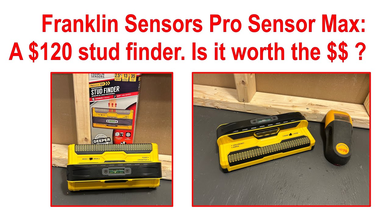 Is $120 stud finder worth it? Franklin Sensors ProSensor MAX Stud Finder review.