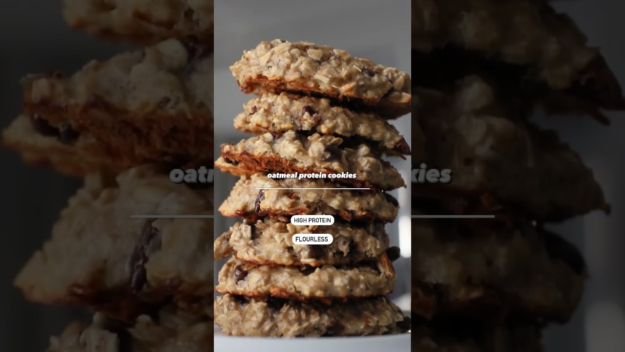 Oatmeal Protein Cookies