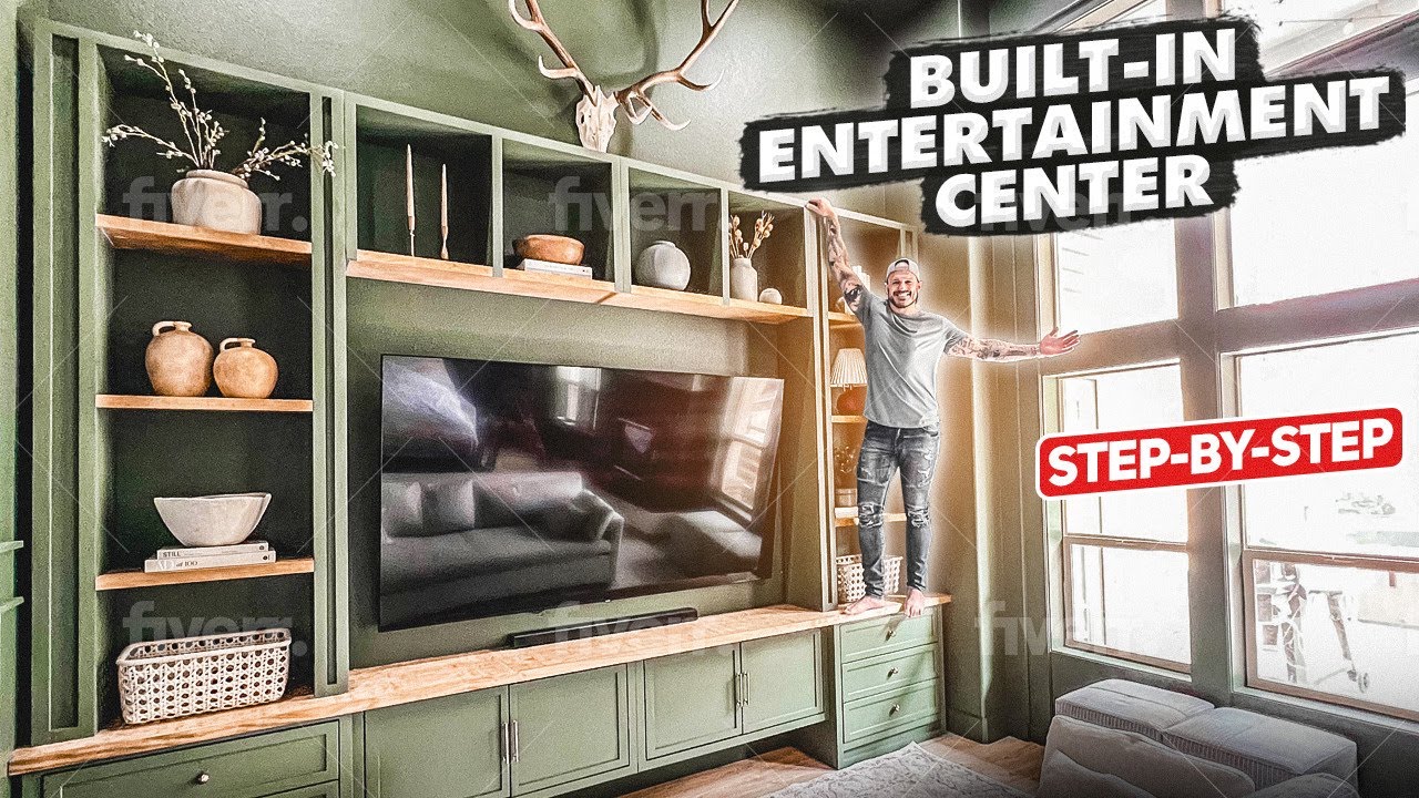 Building Media Center CABINETS