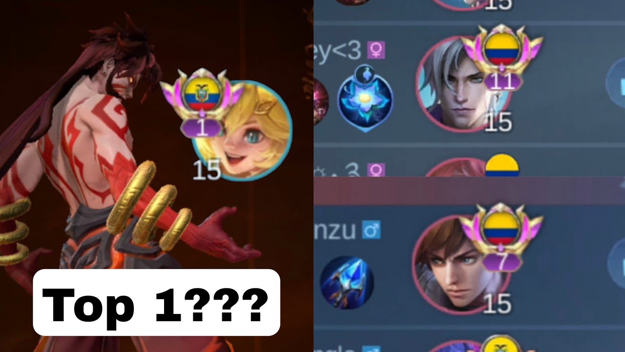 Top Aamon y Gusion en diferentes partidas y a mi favor una Joy Top 1??? | Mobile legends: Bang Bang