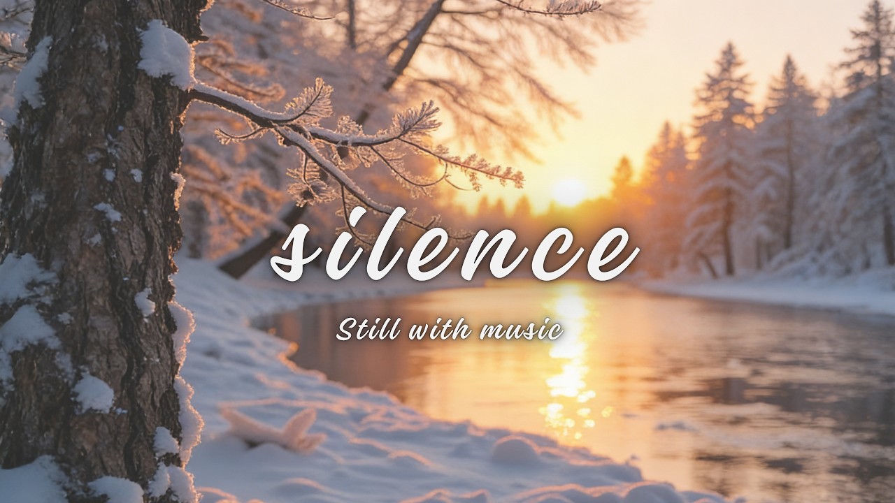 Relaxing Piano Music 🤍🌫️ Silence, You're Okay Here | Calm Piano for Quiet Space
