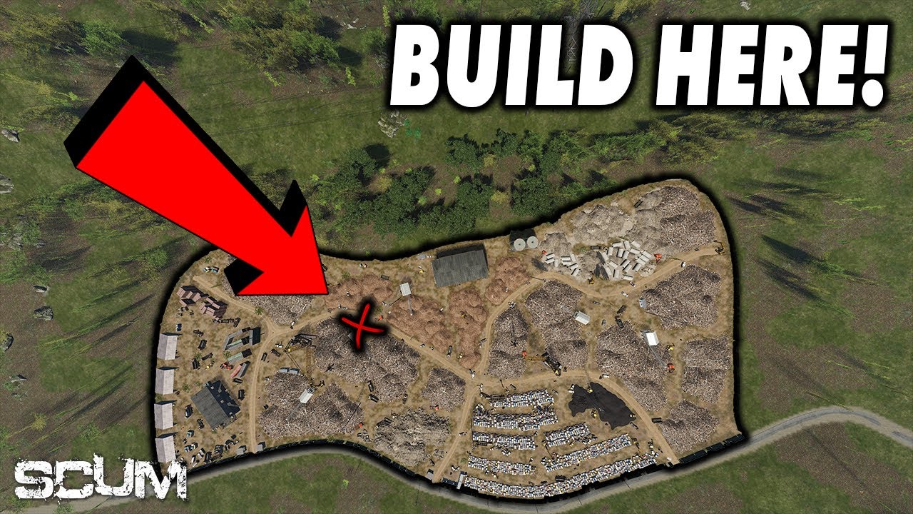 This Is The BEST Location To Build a Base in SCUM