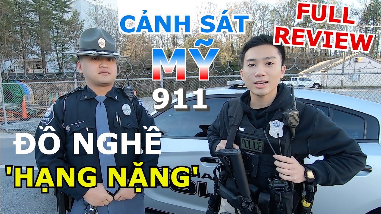 CẬN CẢNH FULL BỘ ĐỒ NGHỀ & VŨ K.H.Í HẠNG NẶNG CỦA CẢNH SÁT MỸ KHI LÀM NHIỆM VỤ TẠI ATLANTA