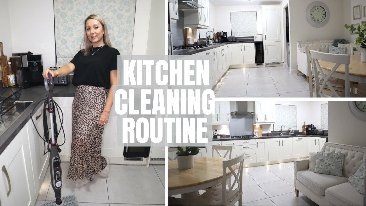 Weekly Evening Kitchen Cleaning Routine | Clean with Me | Cleaning Motivation UK
