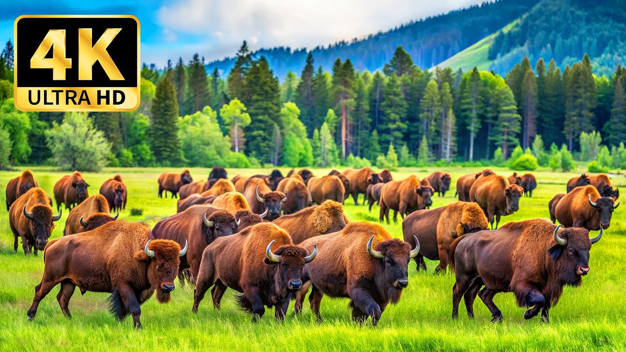 The Most Epic Wildlife Spectacle in 4K &ndash; Explore Wild Animals with Soothing Music