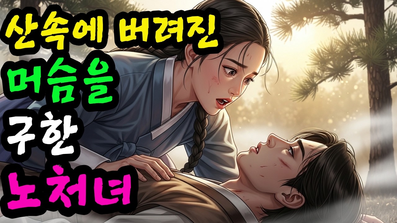 [달빛야담] 산속에 버려진 머슴을 구한 노처녀/야담.민담.전설.설화.옛날 이야기.오디오북.수면동화.조선이야기.조선야담.조선로맨스