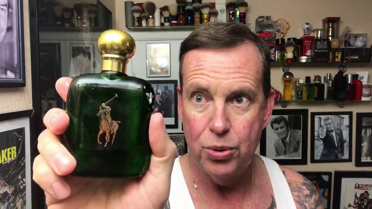 Classic Colognes- Polo Green Aftershave, Gillette Black Beauty, Shavemac Brush.