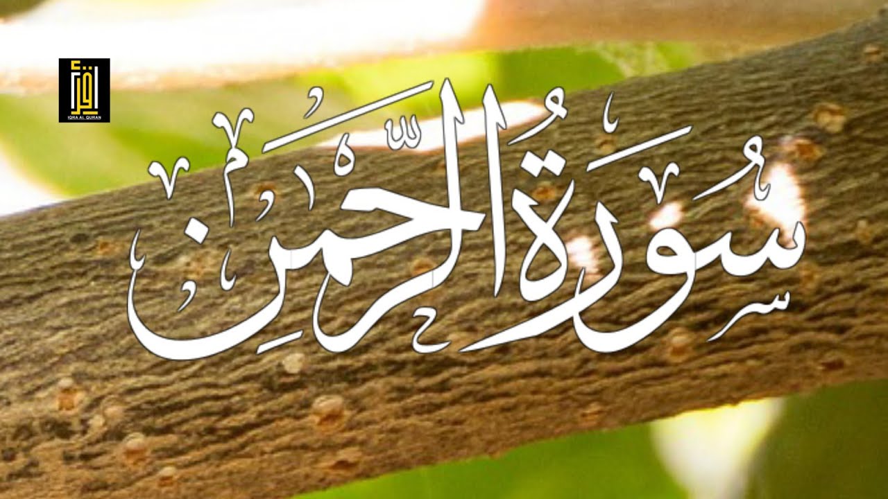 Surah Ar-Rahman | Al-Mudhahil  recited in a very | beautiful voice