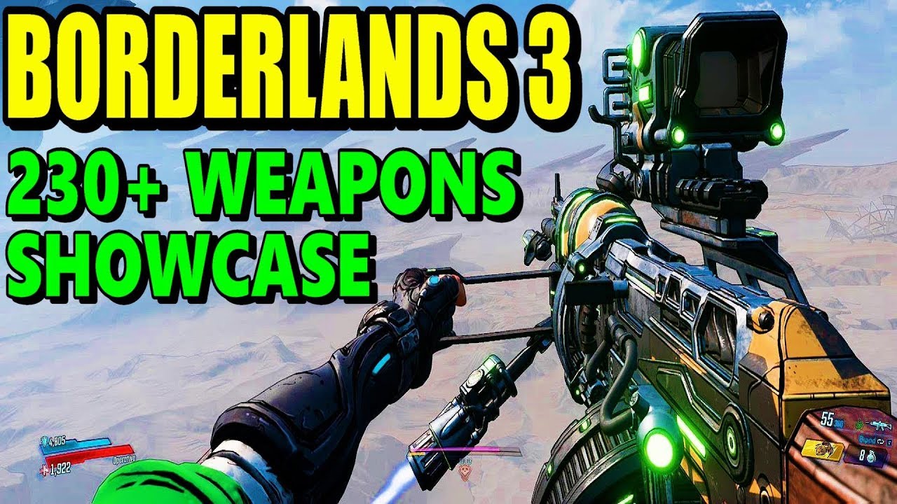 BORDERLANDS 3 - ALL WEAPONS