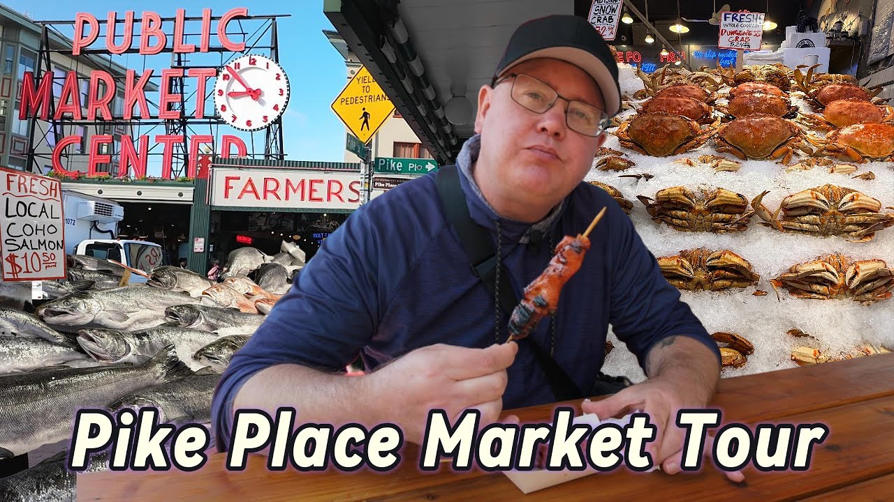 Экскурсия по рынку Пайк-Плейс в Сиэтле