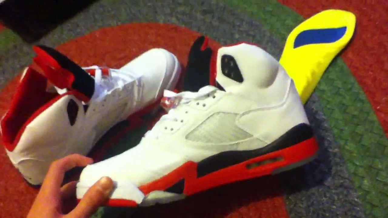 Fake Jordan 5 Fire Red (Dragonkicks)