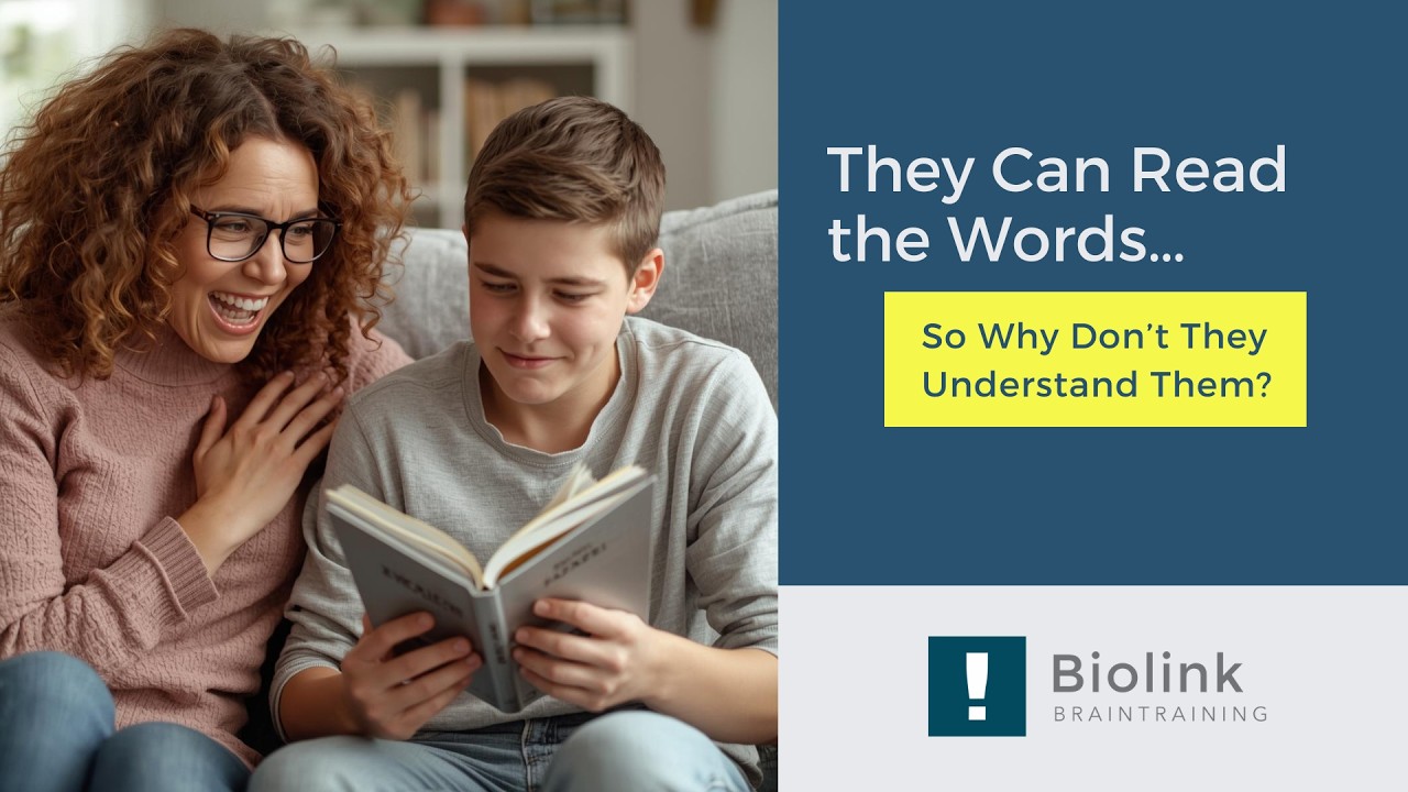 They can read the words- why cant they understand it.