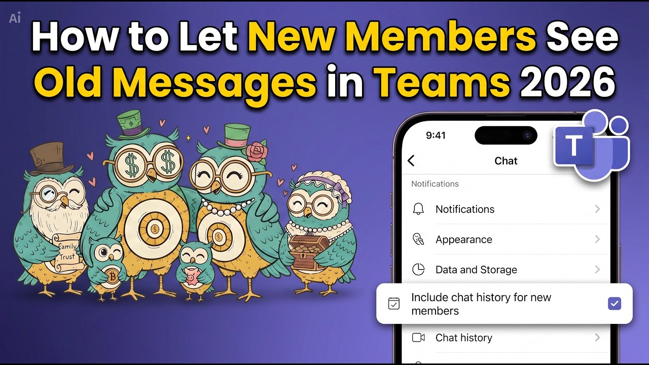 How to Let New Members See Old Messages in Teams 2026