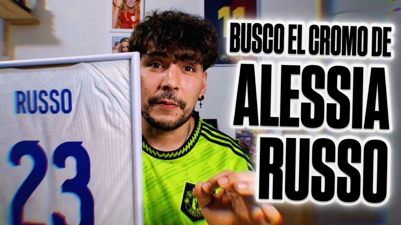 BUSCO EL CROMO DE ALESSIA RUSSO 🧐
