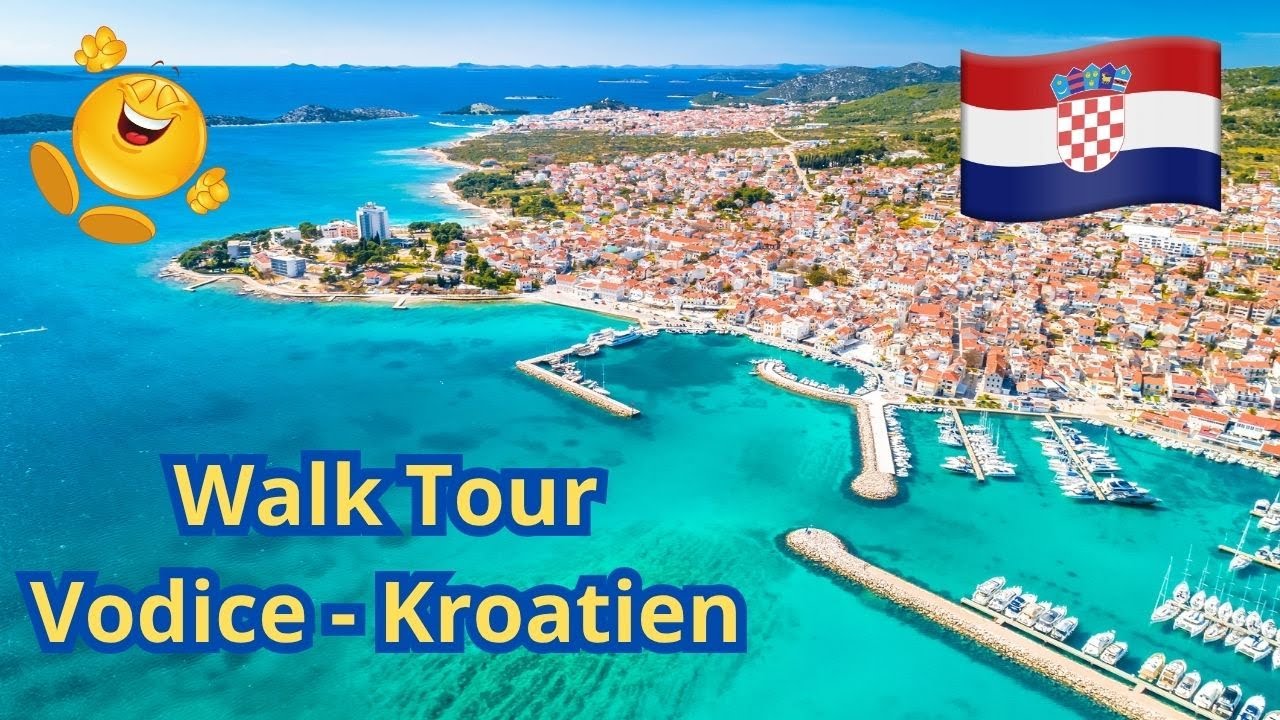 Walking Tour Vodice, Kroatien