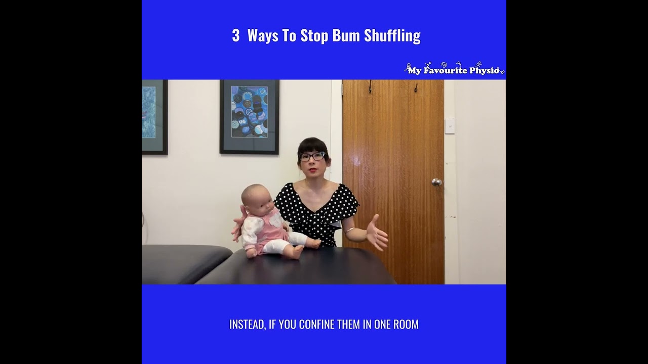 😬Wondering how to help your little one 👶🏻 stop bum shuffling?
