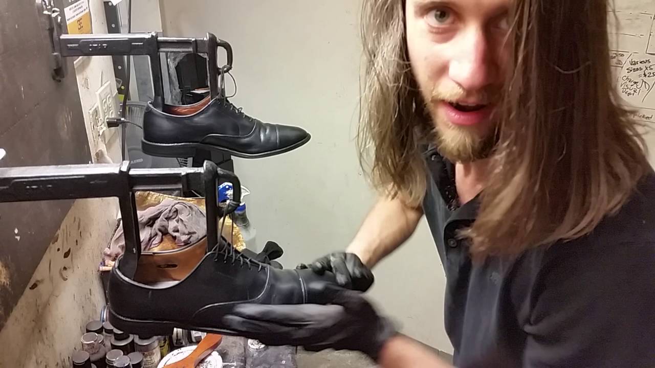 Best shoe shine in this Galaxy, ASMR